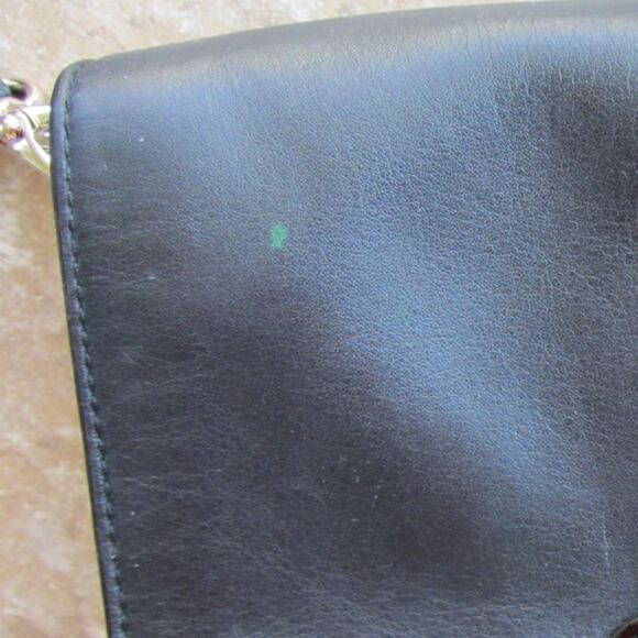 KATE‎ SPADE Hampton Road Juliana Black Leather Turn Lock Crossbody Purse - Picture 5 of 9